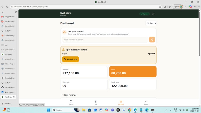 StockDesk Copilot – screenshot 4