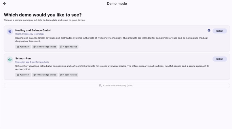 BusinessBrain AI – screenshot 1