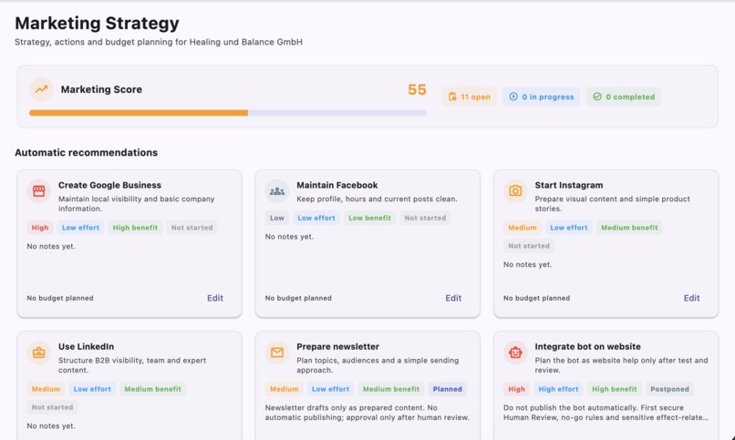 BusinessBrain AI – screenshot 2