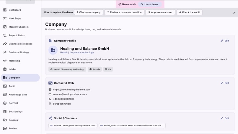 BusinessBrain AI – screenshot 5