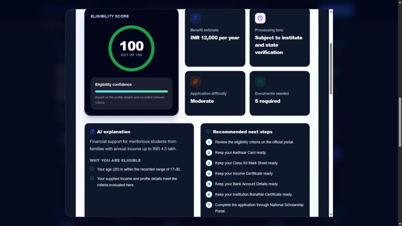 BenefitBridge AI – screenshot 4