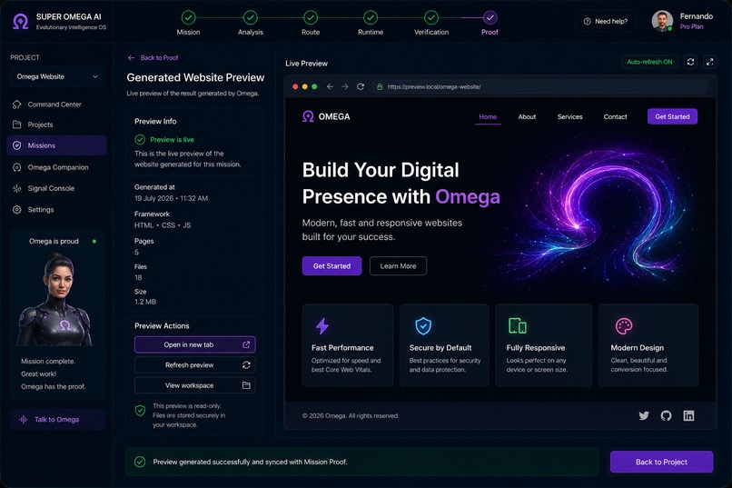 SUPER OMEGA AI – screenshot 3