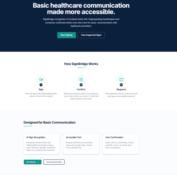 SignBridge – screenshot 1