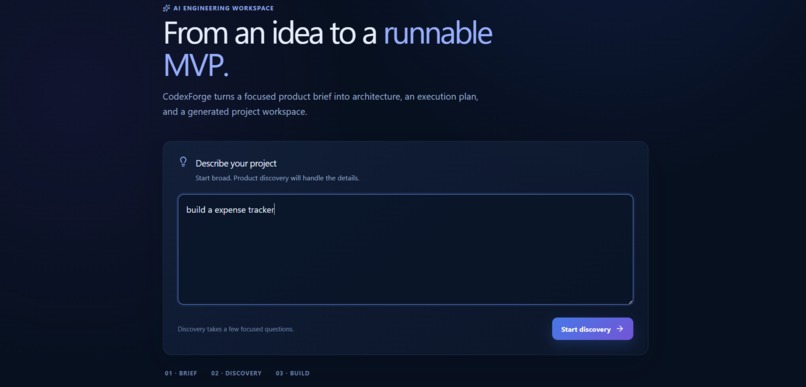 Codexforge – screenshot 1