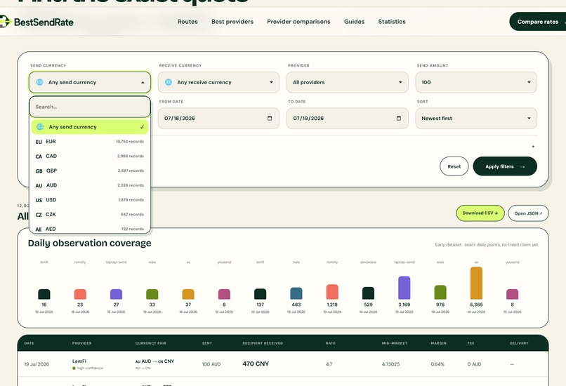BestSendRate – screenshot 7