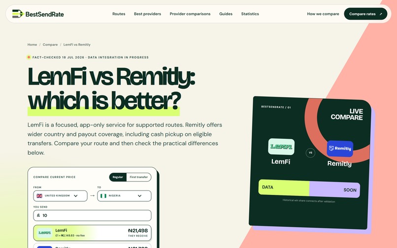 BestSendRate – screenshot 4