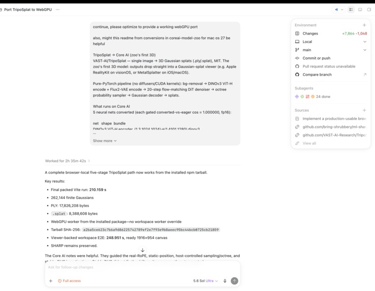 TripoSplat for WebGPU and Mac – screenshot 8