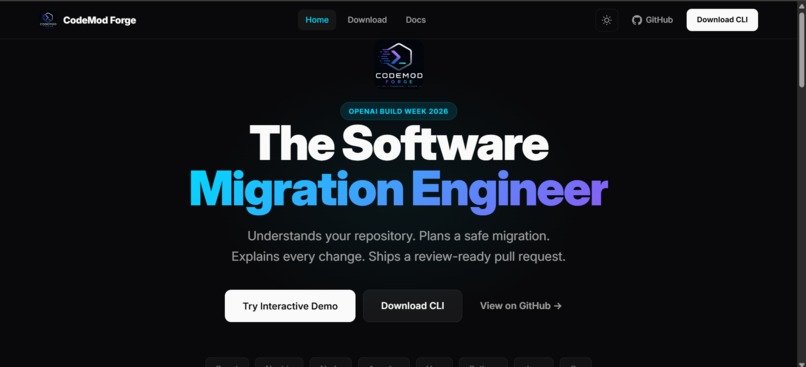 CodeMod Forge – screenshot 3