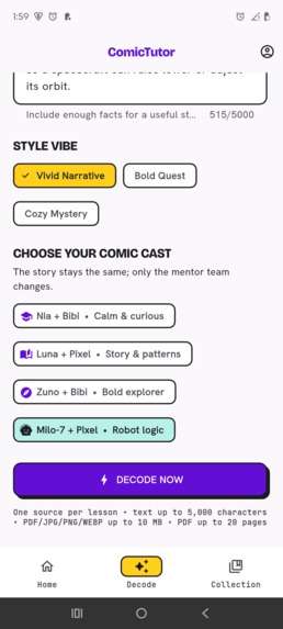 ComicTutor – screenshot 3