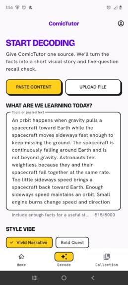 ComicTutor – screenshot 4