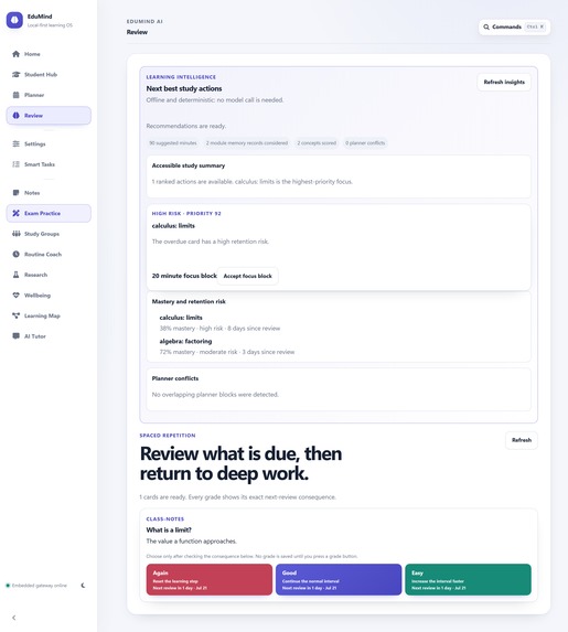 EduMind – screenshot 2
