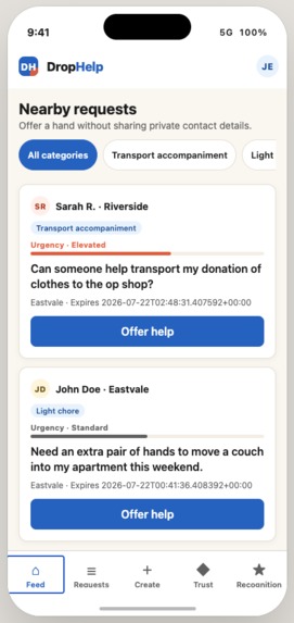 DropHelp – screenshot 3