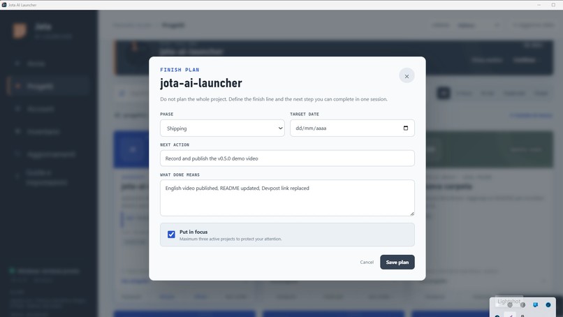 Jota AI Launcher – screenshot 1