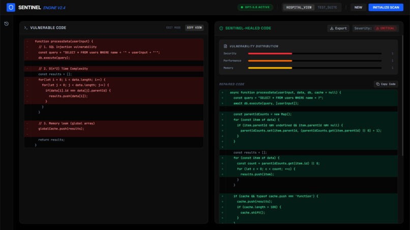 SENTINEL Engine v2.4 – screenshot 2