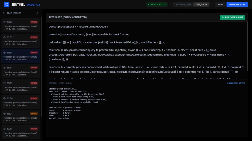 SENTINEL Engine v2.4 – screenshot 4
