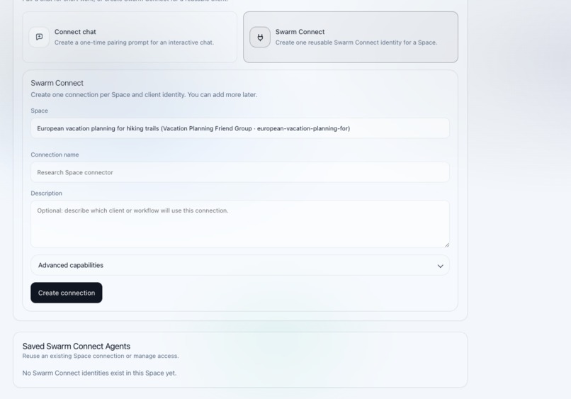 Swarm (Agentic Operating System and Graph Memory) – screenshot 2