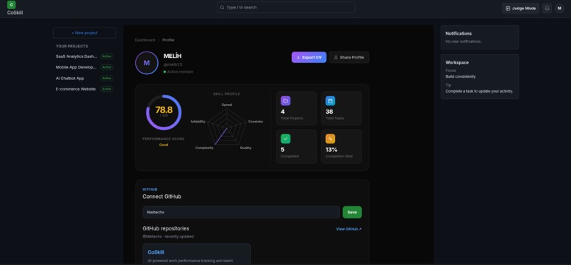 CoSkill – screenshot 1