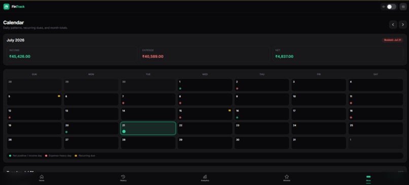 FinTrack – screenshot 5