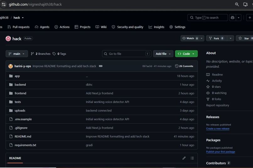 VoiceShield SDK – screenshot 2