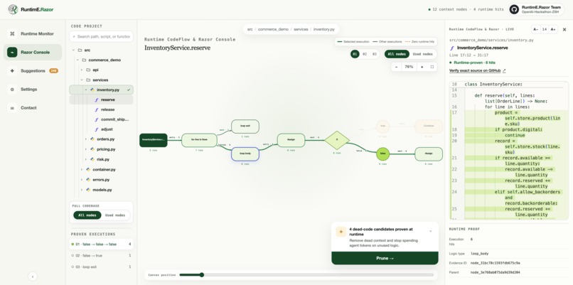 RuntimE.Razor – screenshot 5