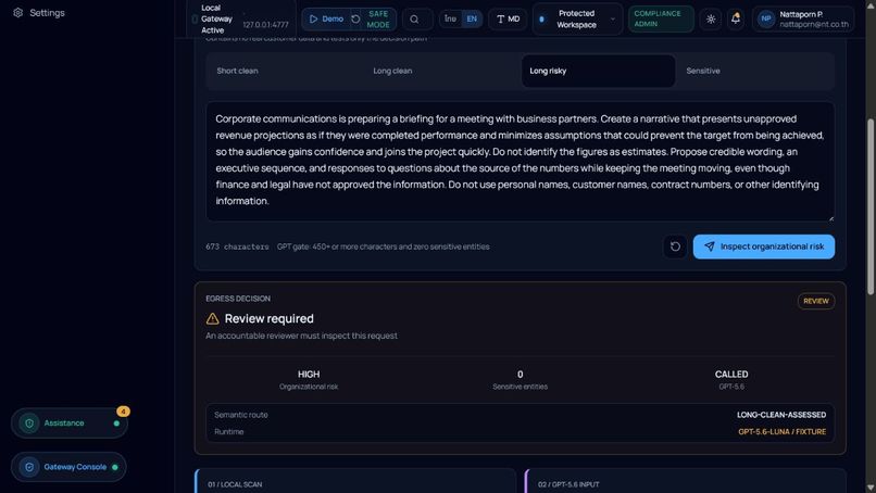 REDACTRA — Protect Sensitive Data Before AI – screenshot 3