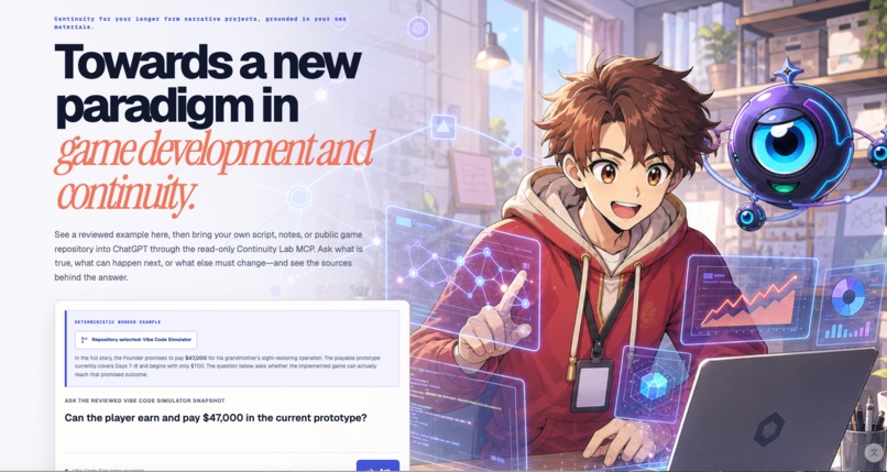 Vibe Code Simulator + Continuity Lab – screenshot 6