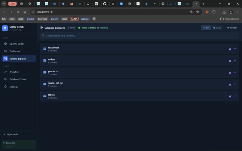 SQL Query Bench – screenshot 1