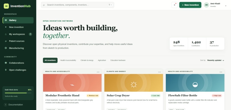 innventionhub – screenshot 1