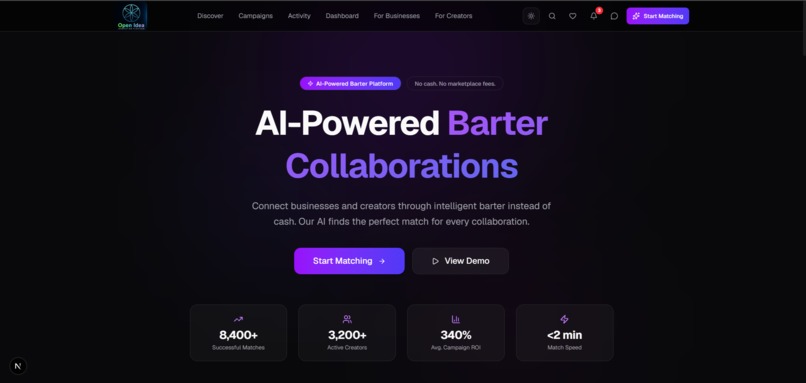 Open Barter – screenshot 1