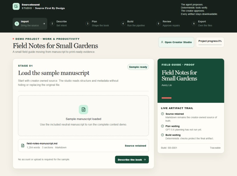Sourcebound Studio – screenshot 3