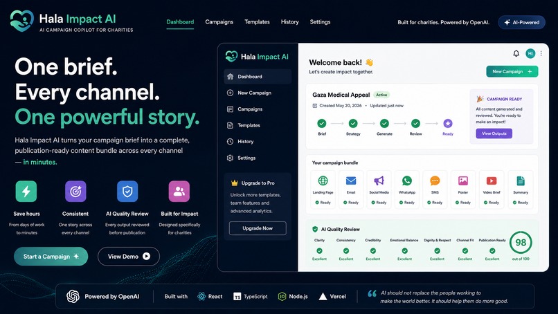 Hala Impact AI – screenshot 1