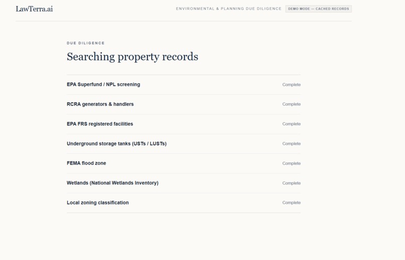LawTerra – screenshot 1
