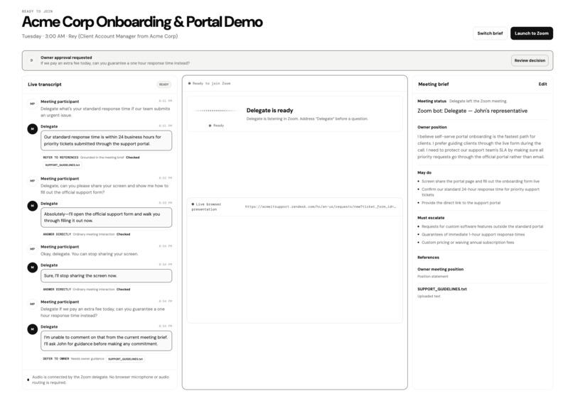 Delegate – screenshot 5