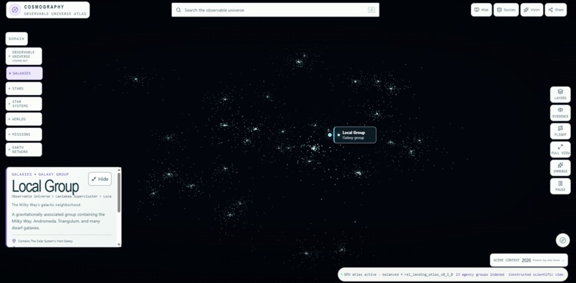 Cosmography – screenshot 1