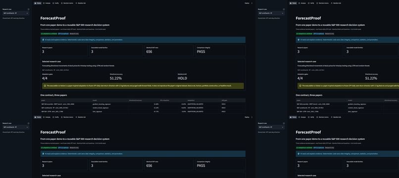 ForecastProof – screenshot 1