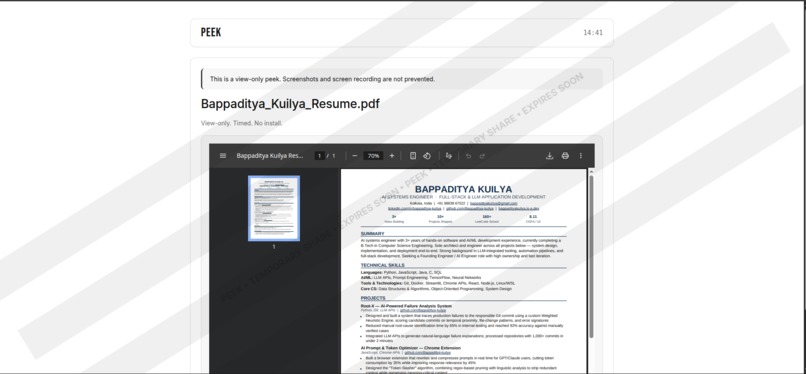 Peek – screenshot 12