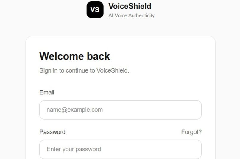 VoiceShield SDK – screenshot 1
