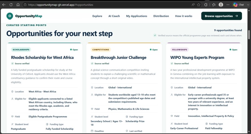 OpportunityMap – screenshot 2