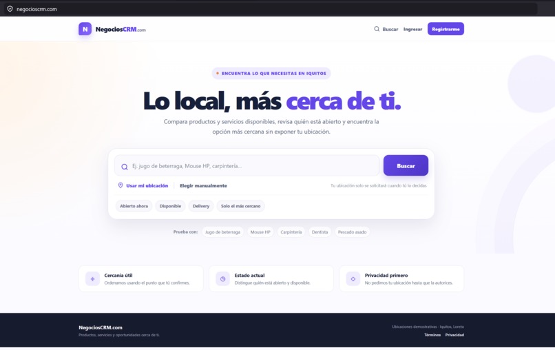 NegociosCRM.com – screenshot 1