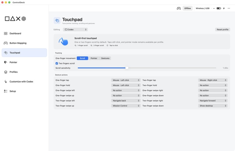 ControlDeck – screenshot 2