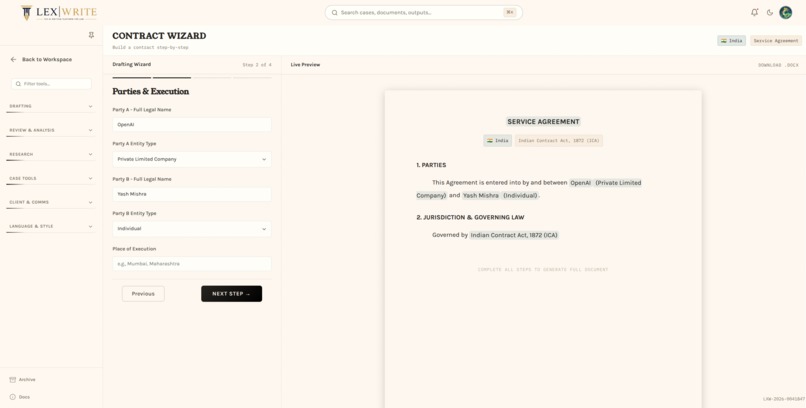 LexWrite – screenshot 4