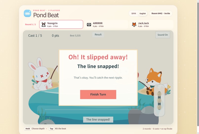 Pond Beat – screenshot 3