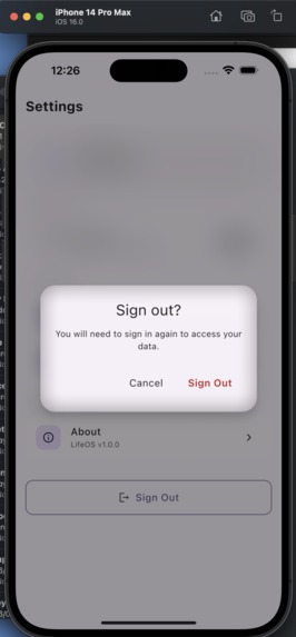 LifeOS AI – screenshot 4