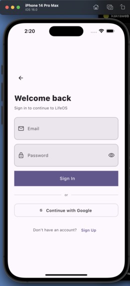LifeOS AI – screenshot 5