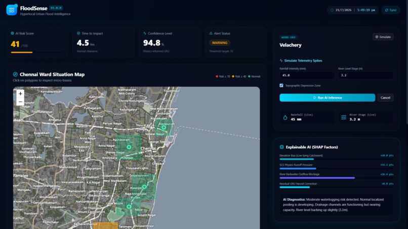 FloodSense – screenshot 1