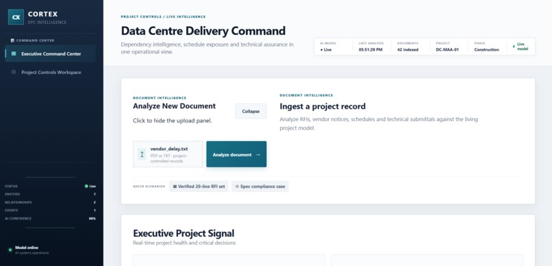 Project Cortex – screenshot 1