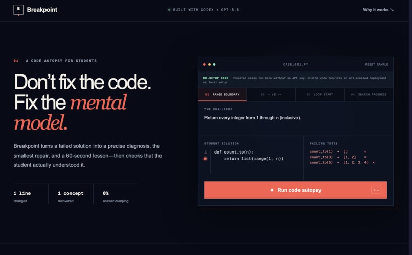 Breakpoint – screenshot 1
