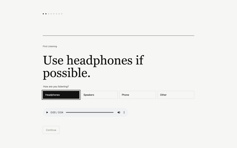 Listening Delta – screenshot 2