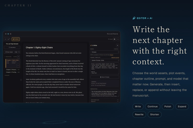 NovelHane – screenshot 3