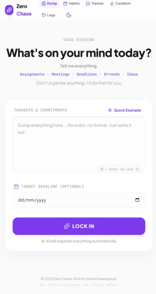 Zero Chaos – screenshot 3